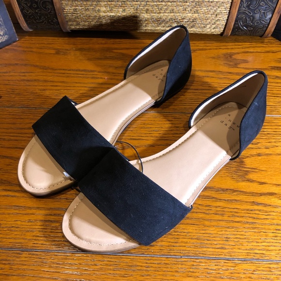 a new day Shoes - a new day Kiera Black Sandals